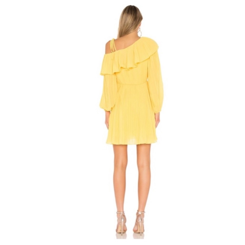 NWT Revolve Endless Rose Pleated One Shoulder Dres - Picture 2 of 8
